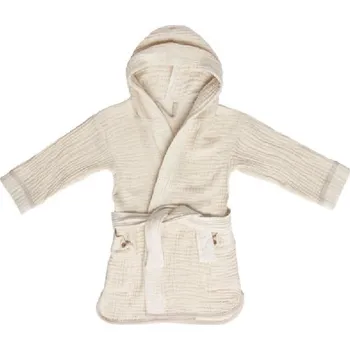 koupací vanička BÉBÉ-JOU župánek Pure Cotton Sand