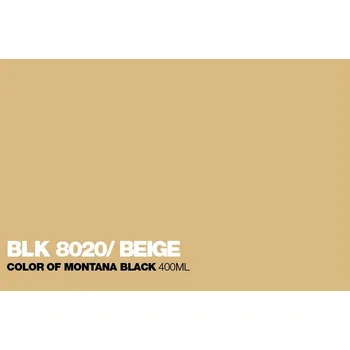 Barva ve spreji MONTANA CANS Montana Black 400 ml Barva Black: Beige BLK 8020