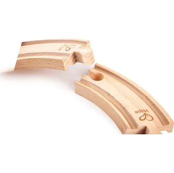 Vláček a vláčkodráha Hape Koľaj krátka zakrivená