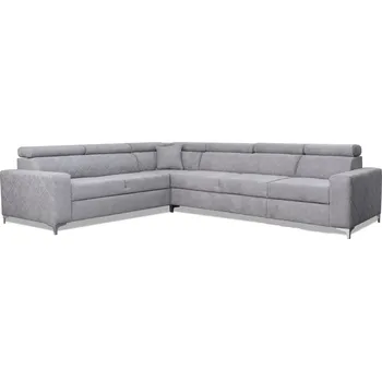 Sedací souprava Rozkládací rohová sedačka LONGER II-R-III šedá