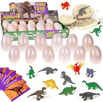 Archeologický set 12 velkých vajec – objevte svět dinosaurů