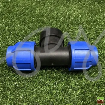 Plastica Alfa T-kus na PE potrubí Ø25mm 1" vnitřní závit