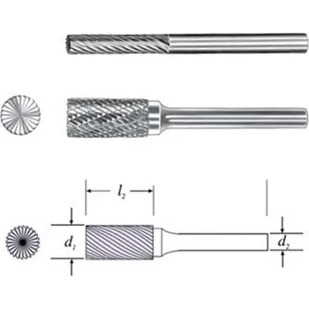 Fréza SGS 20873 (SB-1ML) - Fréza technická SB-1ML válcová čelní pr. 6,0x25/50mm, stopka 6mm