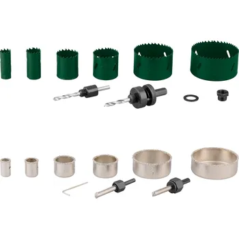 Vrták PARKSIDE® Sada děrovacích pil, 9dílná