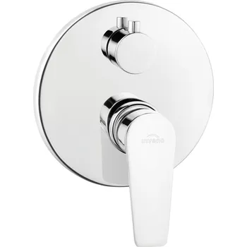 Vodovodní baterie Invena Dokos sprchová baterie pod omítku chrom BP-19-CO2-A