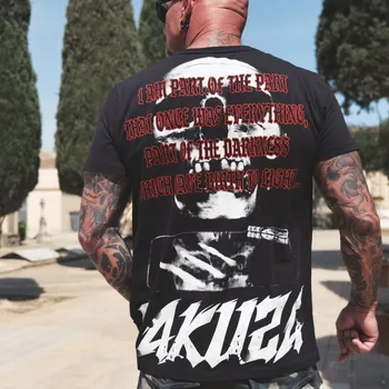 Pánské tričko Pánské triko Yakuza PART 24023 black Velikost: XL