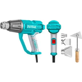 TOTAL horkovzdušná pistole 2000W, 50°C-450°C-550°C, příslušenství, TB20078