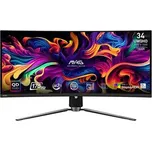 MSI Gaming monitor MAG 341CQP QD-OLED, 34,18" QD-OLED zakřivený/3440x1440 (UWQHD)/175Hz/0,03ms/2xHDMI/DP/USB-C/3xUSB/Vý