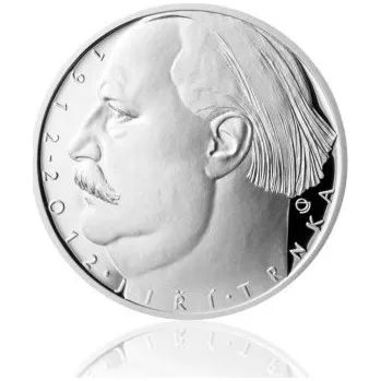 2012 - Stříbrná mince Jiří Trnka, b.k.