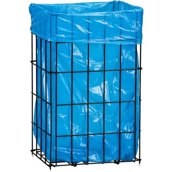 Odpadkový koš Merida Stella 47 l drátěný koš na papírové ručníky černý