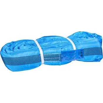 Upínací popruh Závěsný pás, popruh - kruhový (Vinutá smyčka) nosnost 8t délka 4 m modrá