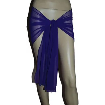 Šátek Jednoduchý šátek kolem pasu, závoj přes hlavu Anisah Fialová