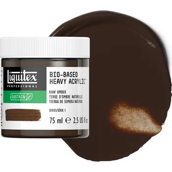 Vodová barva Akrylová barva Liquitex Professional Bio-Based - Raw Umber