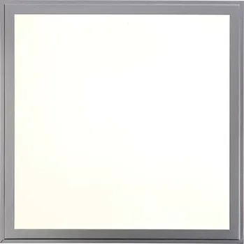 Brilliant LED stropní svítidlo Alissa, 39,5x39,5 cm stříbrný, bílý LED 30 W celkem + RGB - Doprava zdarma