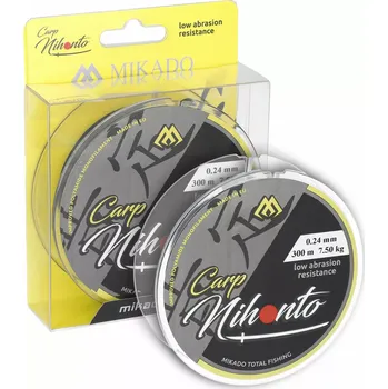 MIKADO Rybářský vlasec NIHONTO CARP 300m - 0.22mm/6.40kg/300m
