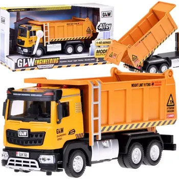 autíčko Joko Stavební auto kovová sklápěčka se zvukem