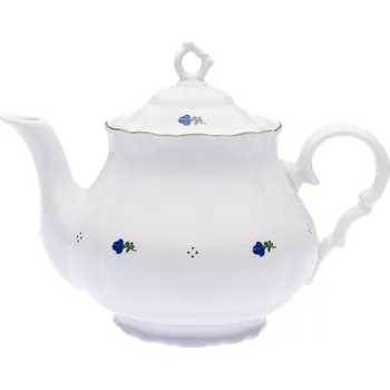 Konvice na čaj Konvice čajová, 1,2 l, kytičky, porcelán G. Benedikt
