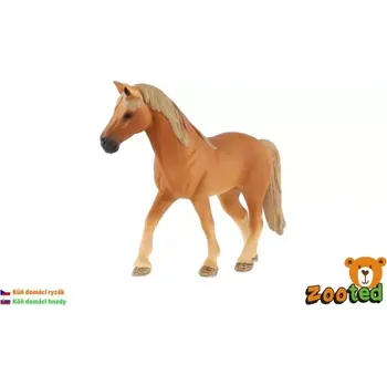 ZOOted Kůň domácí ryzák zooted plast 13cm