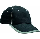 CERVA RIOM / Čepice s reflexními doplňky - černá Univerzální