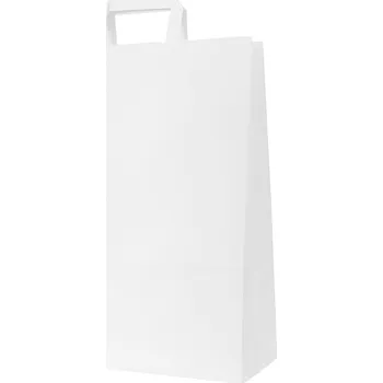 Nákupní taška TA PAP Taška papírová bílá 320x170x420mm 250ks
