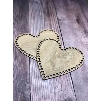 Home Deco Dno košíku - Srdce Velikost 17cm