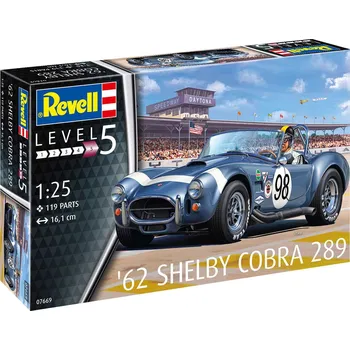 Plastikový model Revell Plastic ModelKit auto 07669 - '62 Shelby Cobra 289 (1:25)
