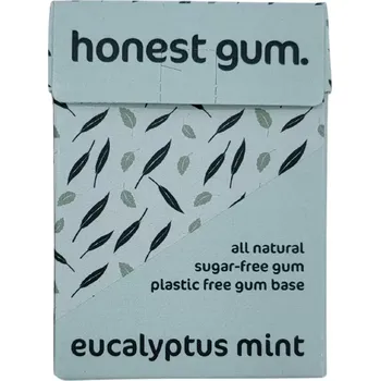 Žvýkačka Honest Gum přírodní žvýkačky xylitol eukalyptová máta příchuť