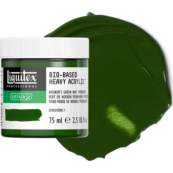 Vodová barva Akrylová barva Liquitex Professional Bio-Based - Hooker's Green Hue Permanent