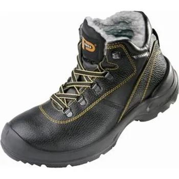 Pracovní obuv Panda - Obuv pracovní kotníková zimní STRONG PROFESSIONAL ORSETTO S3 CI SRC, černá, (vel.42)