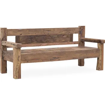 Dřevěná venkovní lavice Tren 208cm teak