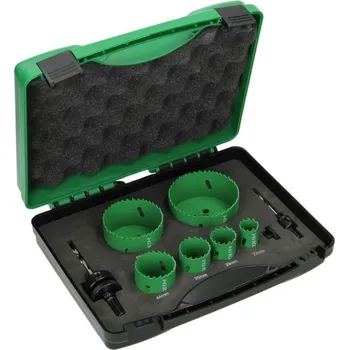 Příslušenství k nářadí HiKOKI 752175 Sada vrtacích korunek, BiMetal, 9 ks free_delivery