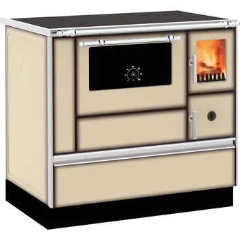 Sporák na tuhá paliva Sporák na tuhá paliva AlfaPlam ALFA 90 H DOMINANT cappucino - levý