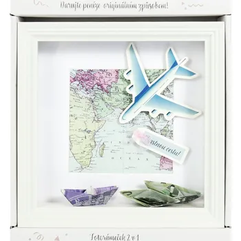 Fotorámeček Albi Fotorámeček na peníze 23 x 23 x 5,5 cm