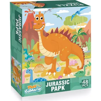 Puzzle Rappa s dinosaury 48 dílků