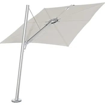 Slunečník Umbrosa Boční slunečník Spectra, 80° nakloněný, Umbrosa, čtvercový 300x300 cm, rám hliník, potah Colorum akryl 260 g/m2 barva dle vzorníku, bez stojanu