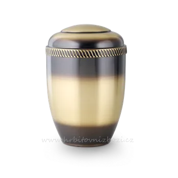 Smuteční dekorace Urna mosazná 210