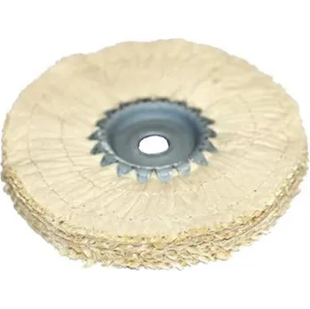 Brusný kotouč Osborn 8203100944 - Kotouč leštící Sisalový pr. 100 mm otvor pr. 10 mm pro uchycení na stopku SUPERIOR