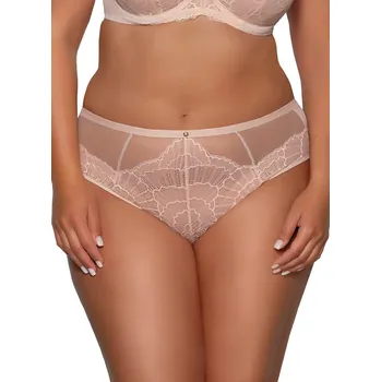 Kalhotky Kalhotky s krajkou Ava 2109/B - brazilky Velikost: S, Barva: Béžová