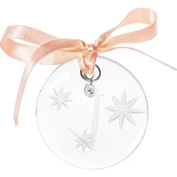 Vánoční ozdoba Vánoční ozdoba 6 cm J clear