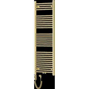 Radiátor Mexen Mars, elektrické topné těleso 1500 x 500 mm, 600 W, zlatá lesklá, W110-1500-500-2600-50