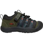 Dětská outdoorová obuv Keen Newport H2Sho Forest Night/Magnet US 8 (Kid)