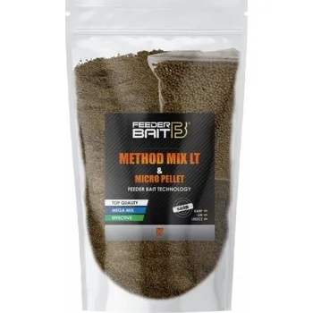 Návnadová surovina Feeder Bait Methodmix LT & Micro Pellet 800 g + 200 g