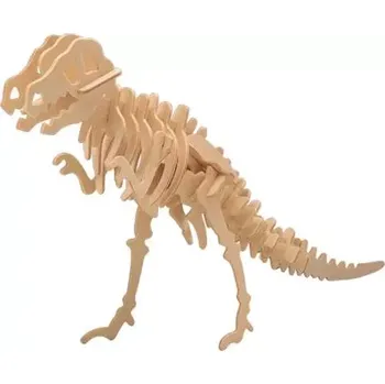 Puzzle Dřevěné 3D puzzle Tyrannousaurus Rex