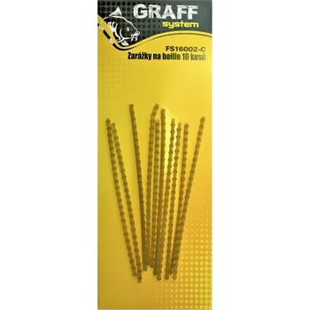 Graff Zarážky na boilie 10ks Hnědé
