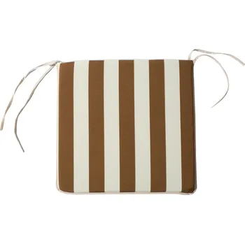 Jídelní židle ASIR Podesedák na zahradní židlli KARE hnědé pruhy