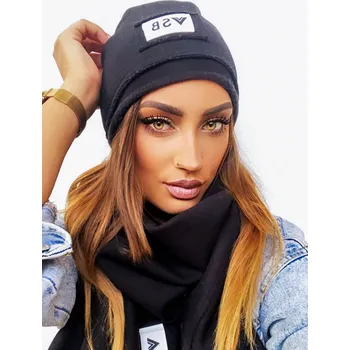 Čepice Dámská tepláková VSB čepice černá, VELIKOST UNI