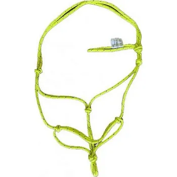 Ohlávka provazová reflexní žlutá vel. 1 - pony