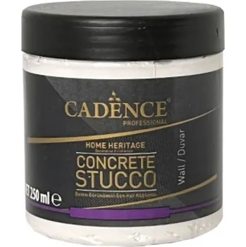 Speciální výtvarná barva Cadence Betonový štuk Cadence Concrete Stucco, 250 ml - hrubý, bílý