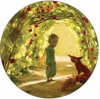 Jedlá dekorace na dort Jedlý papír Malý princ a liška 19,5 cm