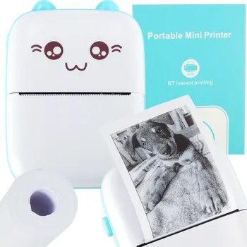 Tiskárna Termální mini tiskárna s designem kočky